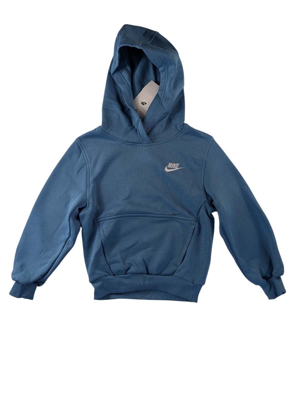 Nike Sportswear Club Fleece Blue Hoodie Big Kids Size XS FD3000-429 NEW with tag